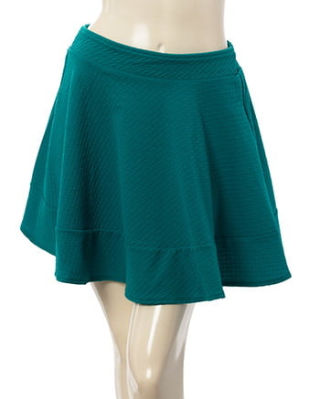かわり織りフレア／スカート