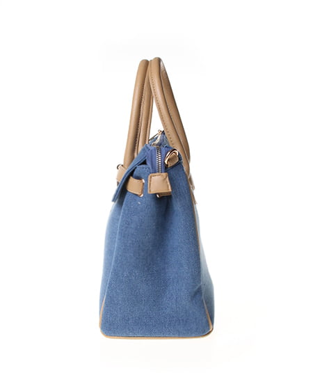 INGNI(イング) バイカラーKEYモチーフ2WAY/BAG デニム