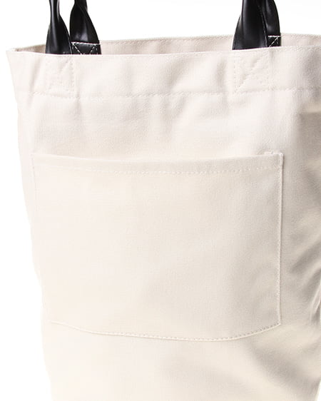 INGNI(イング) ロゴ刺繍トート/BAG B オフホワイト