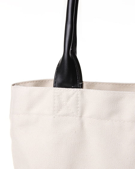 INGNI(イング) ロゴ刺繍トート/BAG B オフホワイト