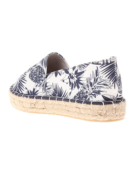 INGNI(イング) パイナップル柄エスパドリュー オフホワイト/コン