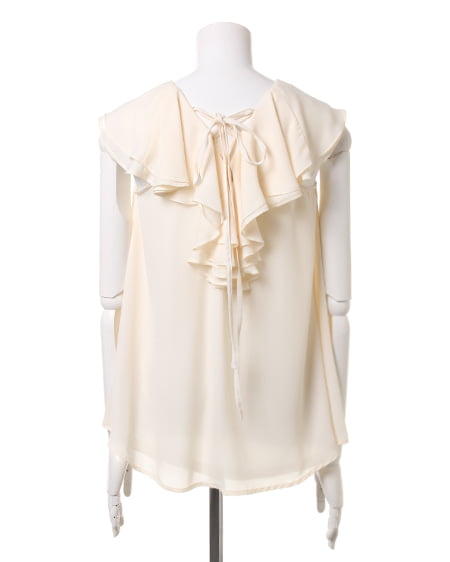 INGNI(イング) フリルJZ/TOPS オフホワイト