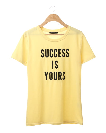 INGNI(イング) SUCCESS／Tシャツ ｲｴﾛｰ
