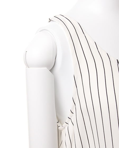 INGNI(イング) ストライプAラインタンク/TOP オフホワイト