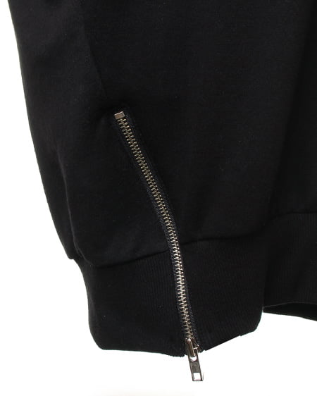 INGNI(イング) 裾ZIPパーカー/チュニック クロ