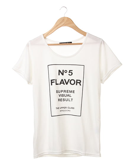NO5 FLAVOR／Tシャツ