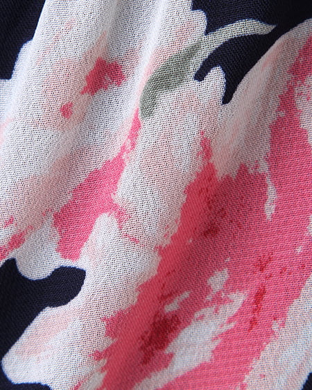 INGNI(イング) 花柄シフォンペプラム/TOPS コン