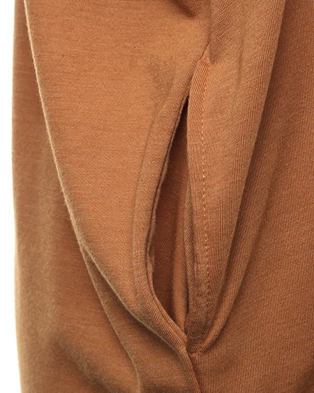 INGNI(イング) カットコクーン/チュニックワンピース キャメル