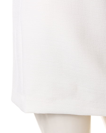 INGNI(イング) ウエストリボン変わり織コクーン/スカート オフホワイト