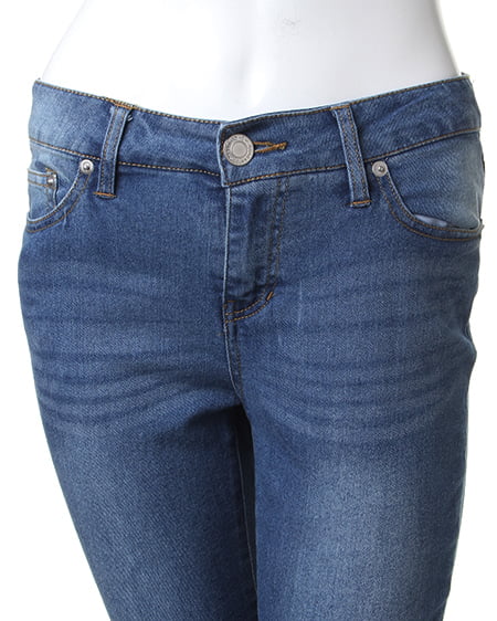 INGNI(イング) ツイルストレッチスキニー/パンツ ブルー