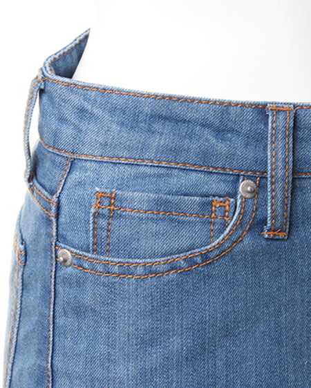 INGNI(イング) デニムワイド/パンツ デニム/ブルー