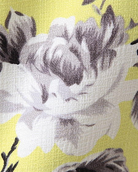 INGNI(イング) 花柄コクーン/スカート イエロー