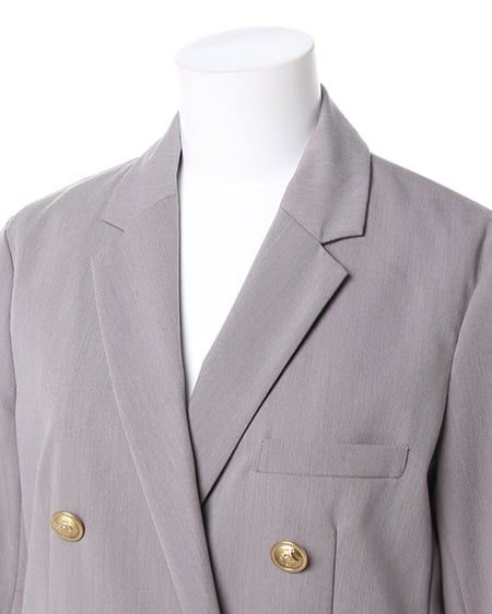 INGNI(イング) ダブルテーラー/ジャケット グレー