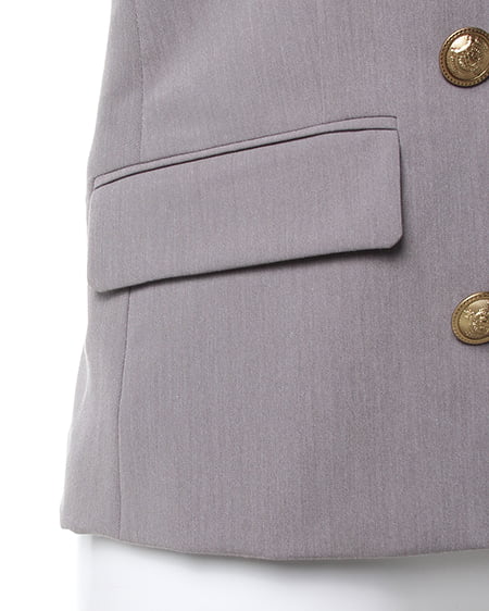 INGNI(イング) ダブルテーラー/ジャケット グレー