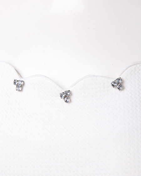 INGNI(イング) オパール花柄スカートドッキング/ワンピース オフホワイト/アカ