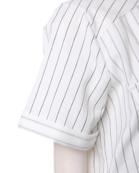 INGNI(イング) サッシュ付シャツ/コンビネゾン オフホワイト/ストライプ