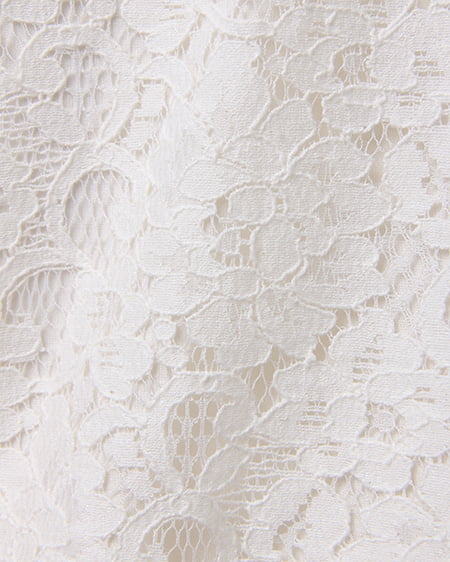 INGNI(イング) レースリブ/ブルゾンA オフホワイト