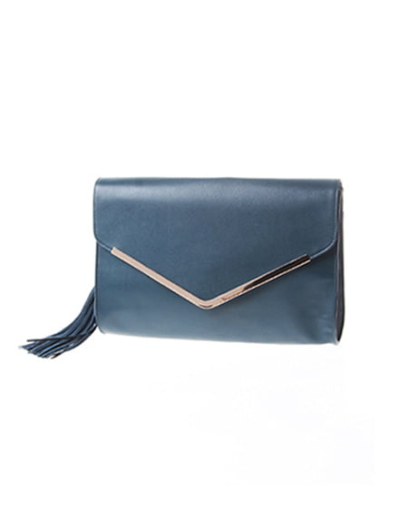 INGNI(イング) タッセル付クラッチ/BAG グリーン