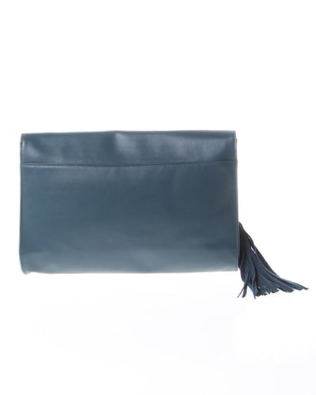 INGNI(イング) タッセル付クラッチ/BAG グリーン