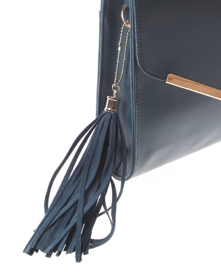 INGNI(イング) タッセル付クラッチ/BAG グリーン