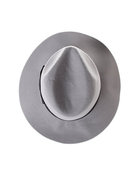 INGNI(イング) フェイクフェルト中折れ帽B グレー