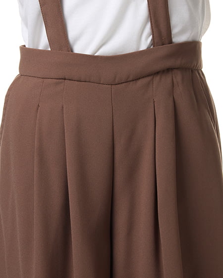 INGNI(イング) サス付ガウチョ/パンツA キャメル