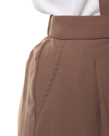 INGNI(イング) サス付ガウチョ/パンツA キャメル