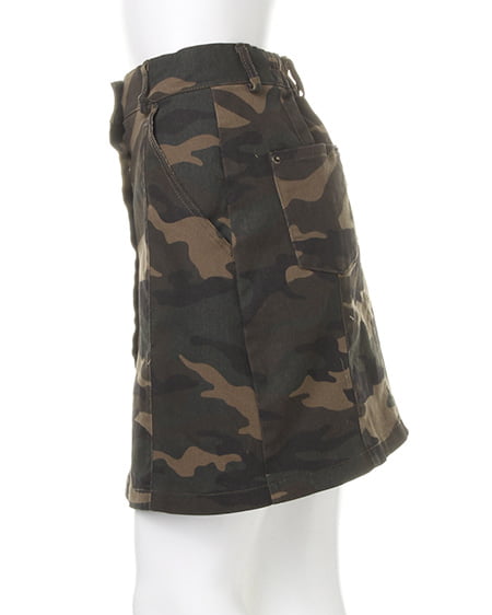 INGNI(イング) 前ボタン台形/スカートB メイサイ