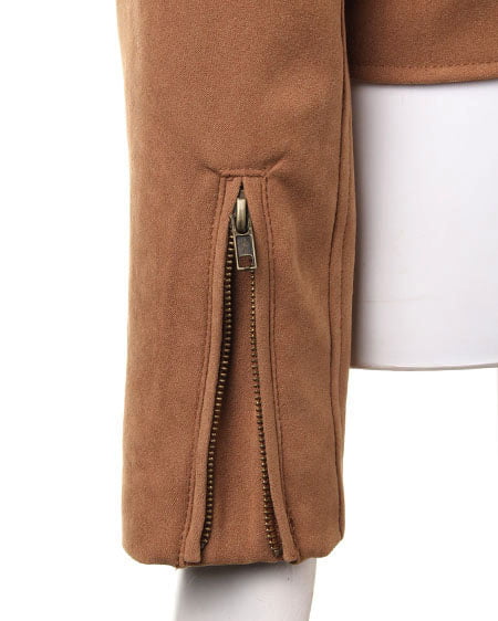 INGNI(イング) ライダース/ジャケットB キャメル