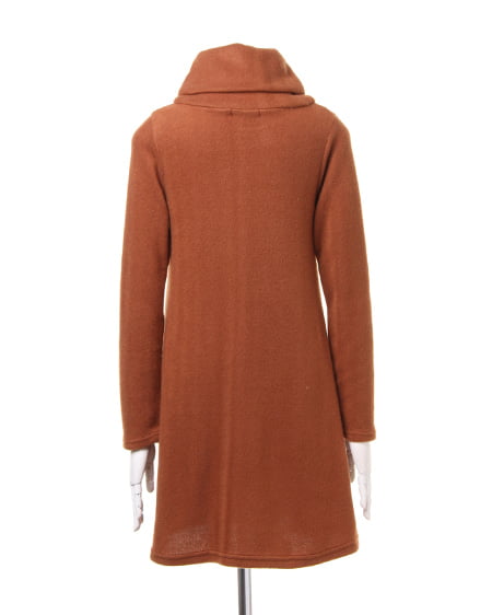 INGNI(イング) オフタートルAライン/ワンピース キャメル