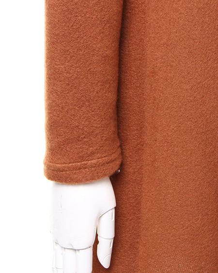 INGNI(イング) オフタートルAライン/ワンピース キャメル