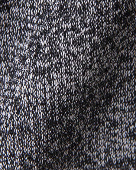 INGNI(イング) 裏毛ロングフード/トッパー クロ/モク