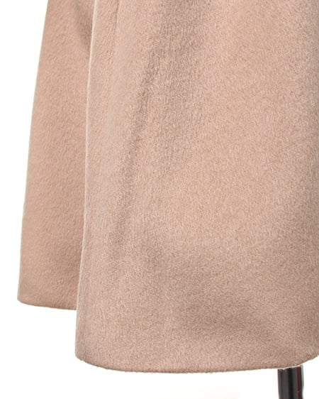 INGNI(イング) ファー取り外しドーリー/コート キャメル