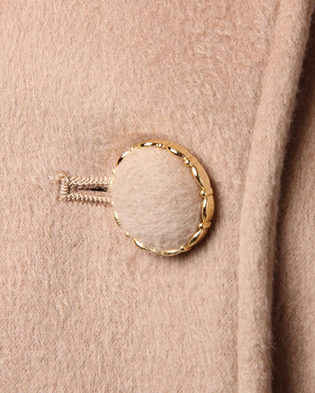 INGNI(イング) ファー取り外しドーリー/コート キャメル