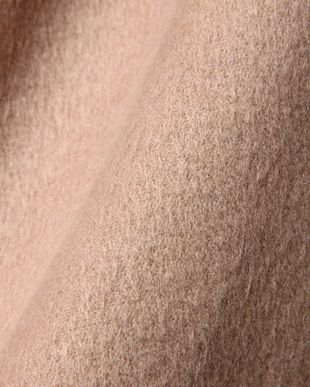 INGNI(イング) ファー取り外しドーリー/コート キャメル