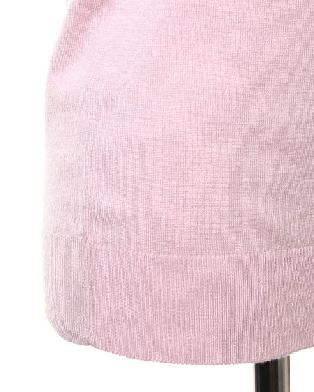 INGNI(イング) 袖シアーチェック/ニット ピンク