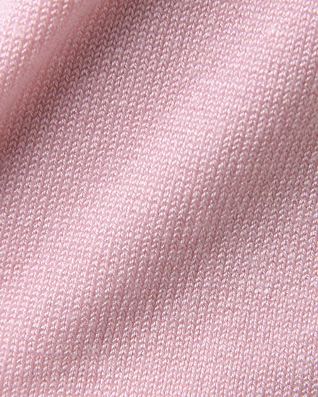 INGNI(イング) 袖シアーチェック/ニット ピンク