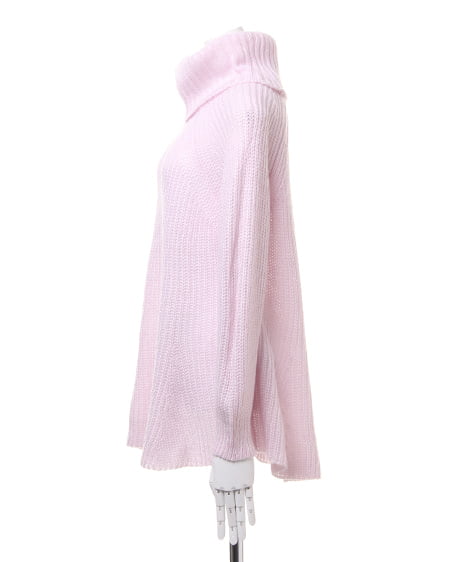 INGNI(イング) 片畦Aライン/ニット ラベンダー