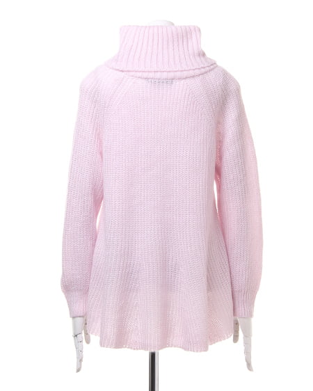 INGNI(イング) 片畦Aライン/ニット ラベンダー