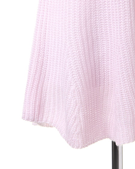 INGNI(イング) 片畦Aライン/ニット ラベンダー