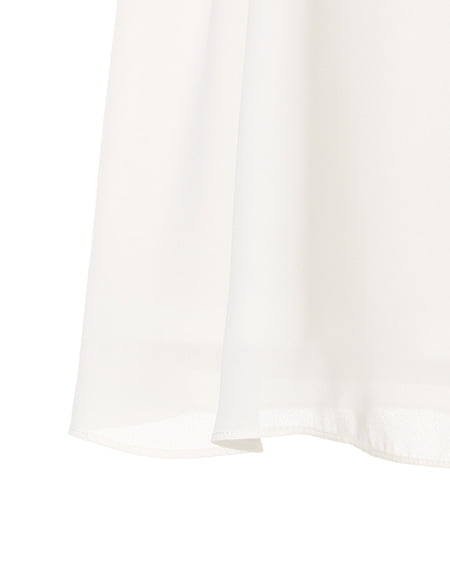 INGNI(イング) 装飾付ベルスリーブ/TOPS オフホワイト