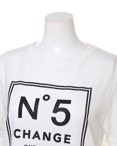 INGNI（イング） No5／Tシャツ ｵﾌﾎﾜｲﾄ