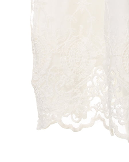 INGNI(イング) L65チュールレース/スカート オフホワイト