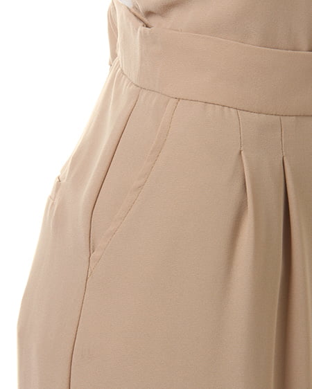 INGNI(イング) キャミサロペットガウチョ/パンツ ベージュ