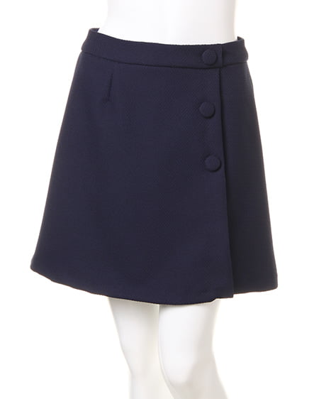 INGNI(イング) 前釦変わり台形/スカート コン