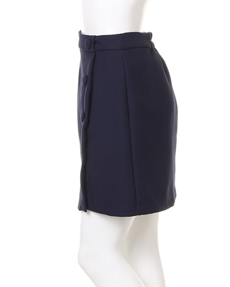 INGNI(イング) 前釦変わり台形/スカート コン