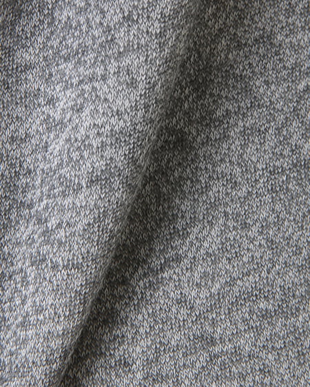 INGNI(イング) 裏起毛配色/コーディガン グレー/オフホワイト