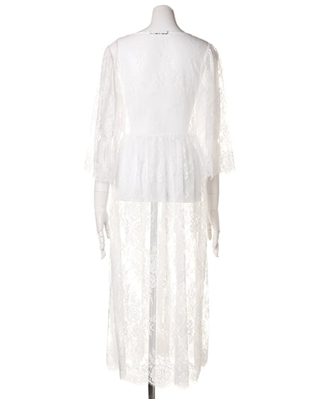 INGNI(イング) レースロング/ガウン オフホワイト