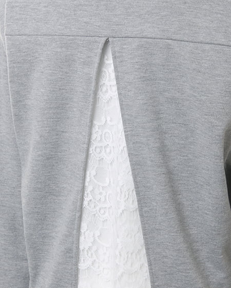 INGNI(イング) ポンチ背われTOPSレースタンク/アンサンブ3 グレー