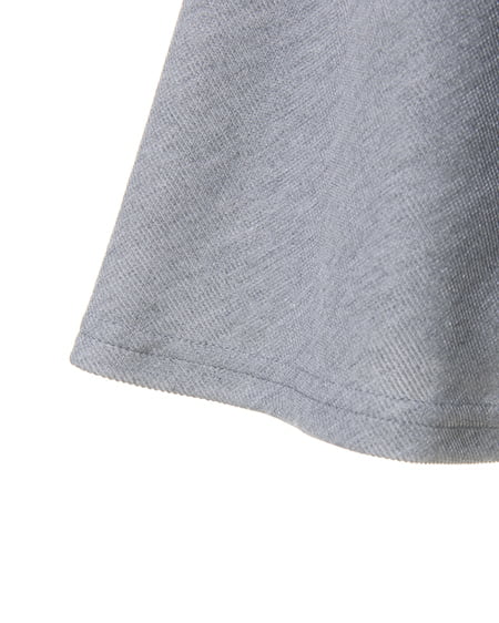 INGNI(イング) フレアスカートオフショルTOPS7分/SET UP グレー